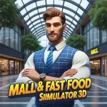 Mall & Fast Food Simulator 3D Icon
